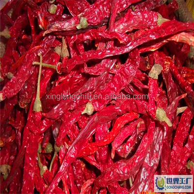 Picante Erjingtiao Chiles Secos Gran Sabor Bolsa Sellada Al Vacío 15cm