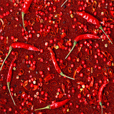 Paprika seca dulce humeante Pimientos hierbas únicas Especias Deshidratantes