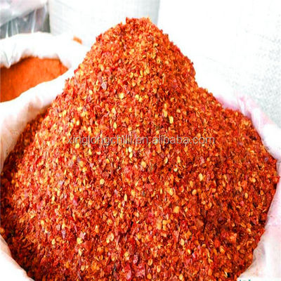 El chile machacado deshidratado sazona la malla roja de 5m m con pimienta Chili Flakes 8