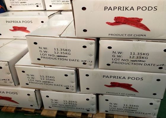 220 pimientas de ASTA Paprika Sweet Red Pepper Dried Guajillo Chile forman escamas