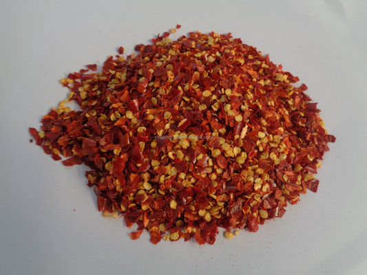 El OEM machacó los chiles que forma escamas la pimienta de chiles rojos cruda sabor acre