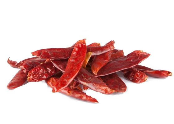Chilli rojo en color rojo oscuro hierbas únicas especias