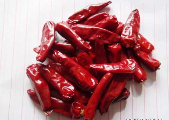 8000 pimientos picantes deshidratados acres de SHU Chinese Dried Chili Peppers los 7CM