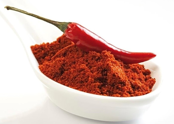 Polvo de chile rojo picante ASTA 180 en niveles múltiples de ASTA