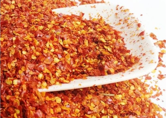 El chile machacado caliente secado sazona SHU40000-70000 con pimienta para cocinar