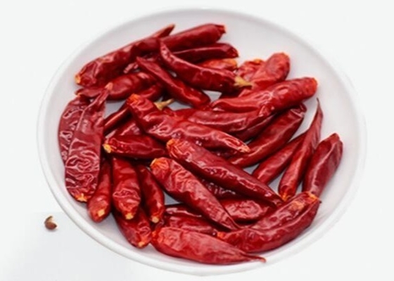 Califique una especia asiática Chili Pods For Ingredient secado pequeño aire