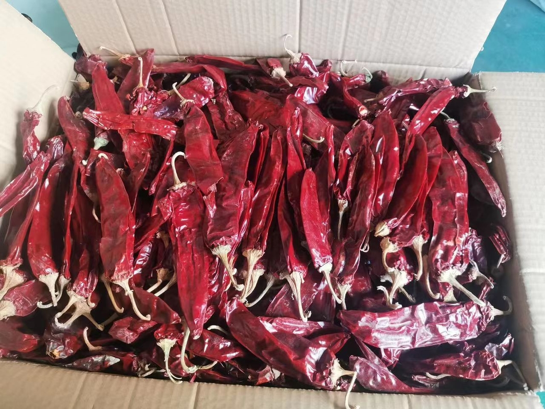 Número de malla Etiquetado e identificación Chilli rojo seco Humedad≤14% para productos