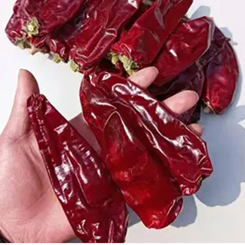 Pimentones de cayena secados al sol con picor de 10 000 a 20 000 unidades de calor de Scoville